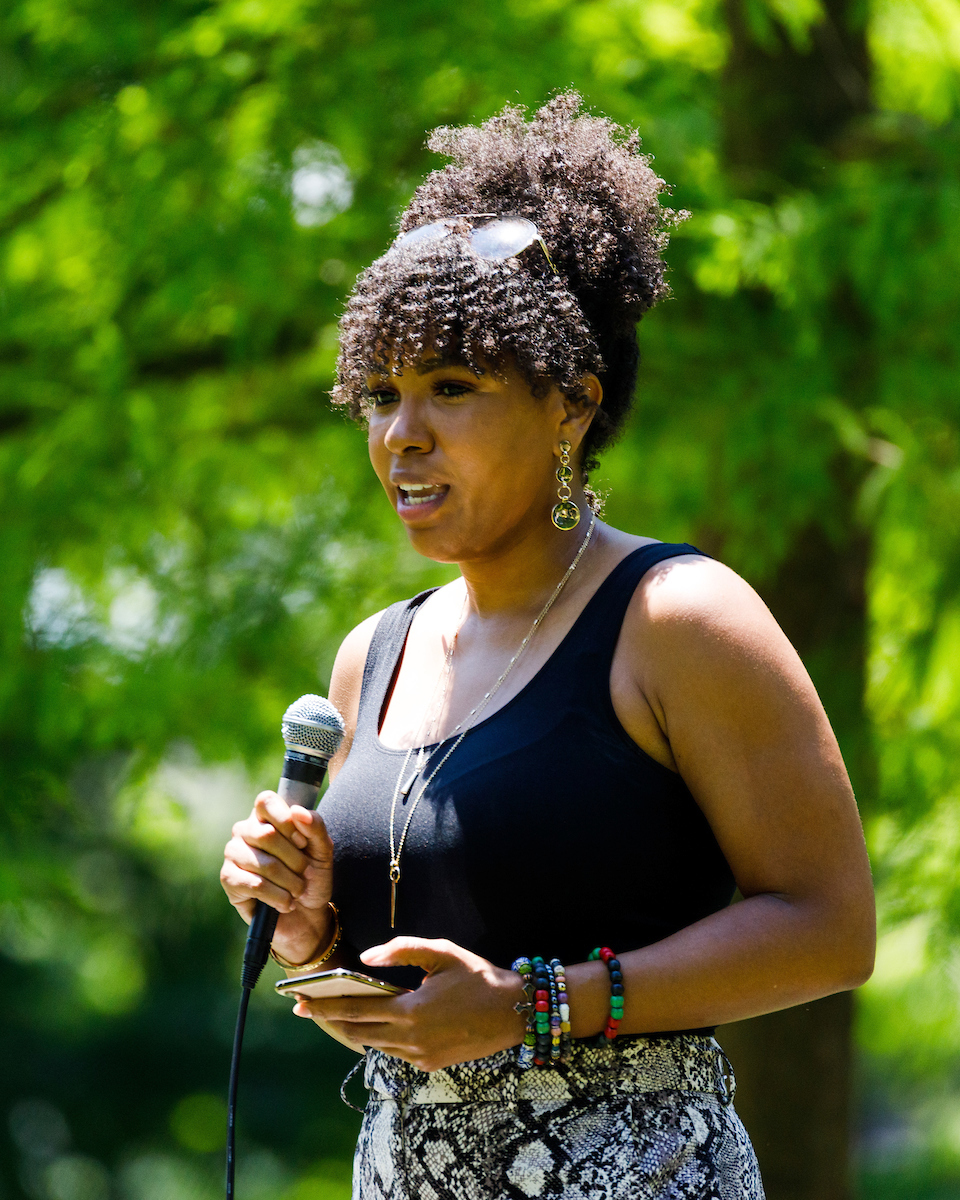 Rochelle Ritchie.

Walk Forward Lexington.

Photo by Elliott Hess | UK Athletics