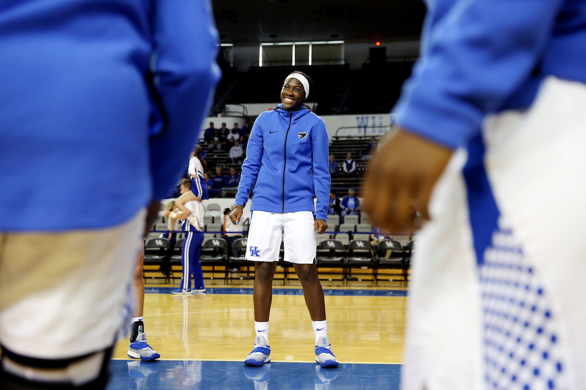 Rhyne Howard

UK women's basketball beats Morehead State. 

Photo by Britney Howard  | UK Athletics