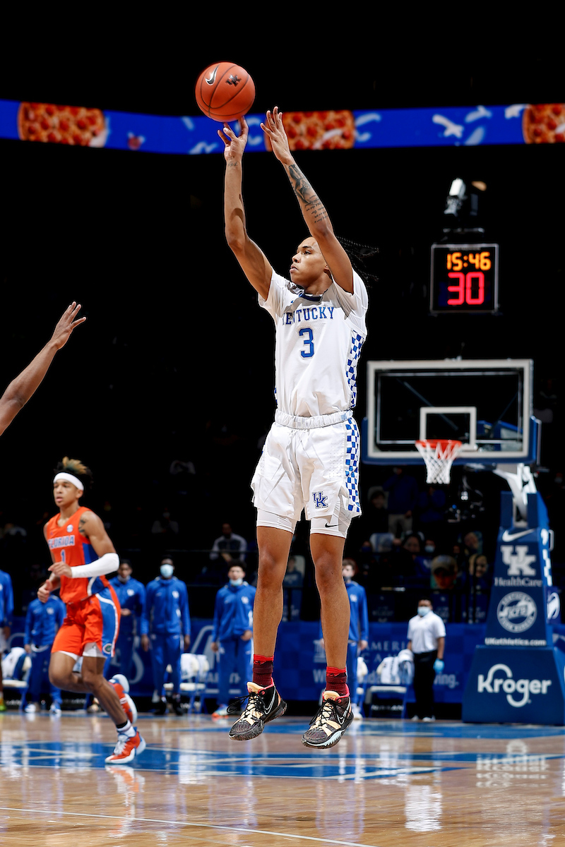 Brandon Boston JR.

UK loses to Florida 71-67.

Photo by Chet White | UK Athletics