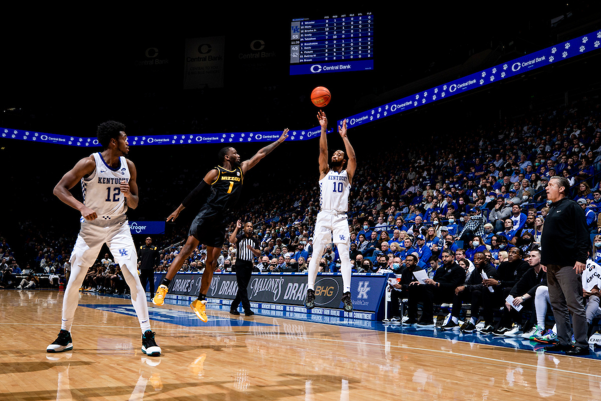 Davion Mintz. Keion Brooks Jr. John Calipari.

Kentucky beat Missouri 83-56.

Photos by Chet White | UK Athletics