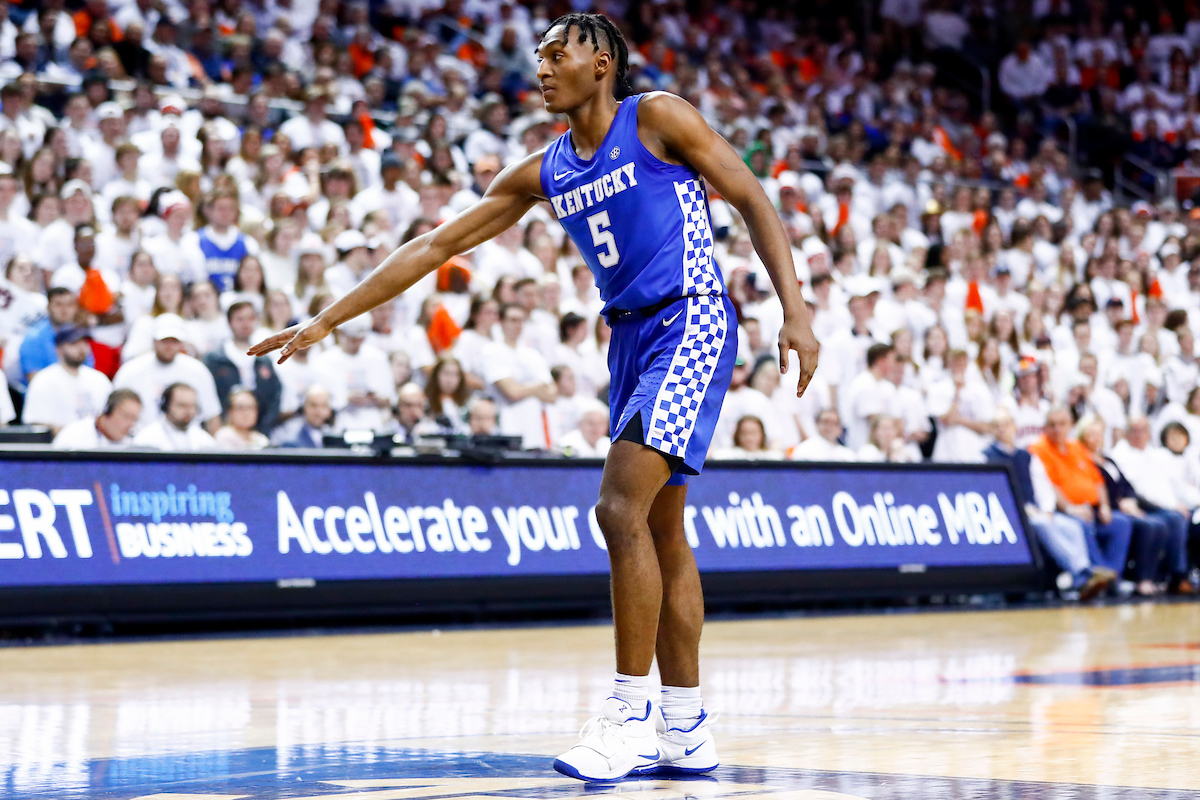 Immanuel Quickley.

Kentucky falls to Auburn 75-66.

Photo by Chet White | UK Athletics