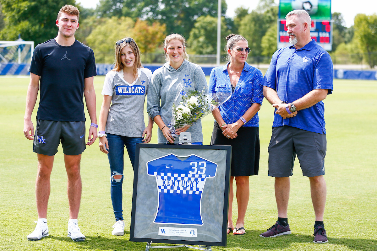 Evangeline Soucie.

UK beat Miami (OH) 3-0 on Senior Day.

Photo by Chet White | UK Athletics