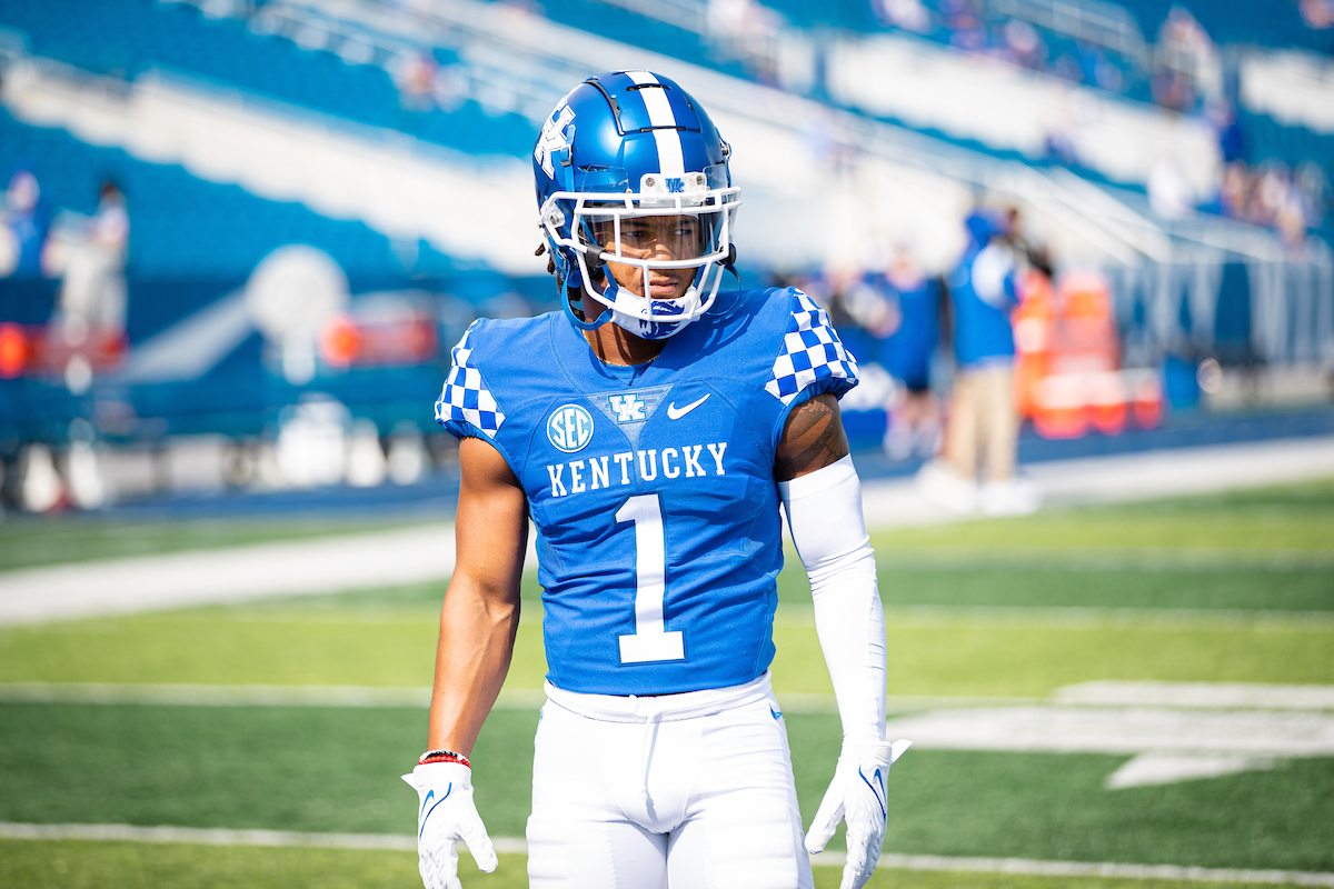 Wan'Dale Robinson

UK defeats ULM 45-10 

Photo By Jacob Noger | UK Football