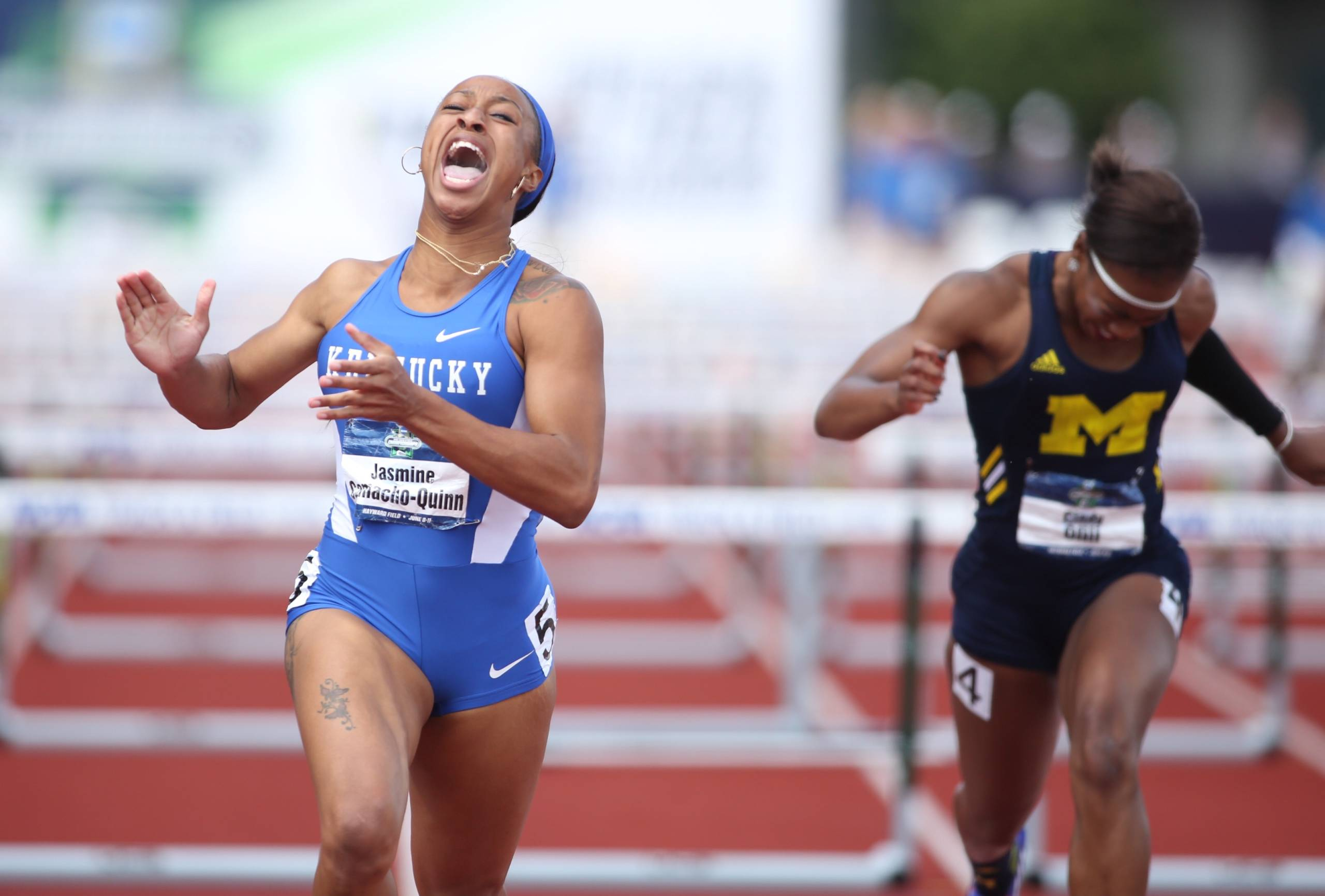 UKTF’s Camacho-Quinn Wins NACAC U23 100H Championships