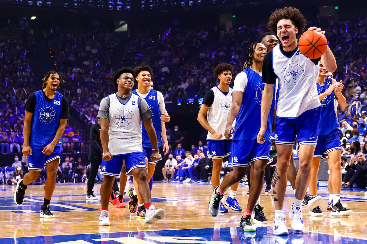 Lance Ware. 

Big Blue Madness.

Photo by Eddie Justice | UK Athletics