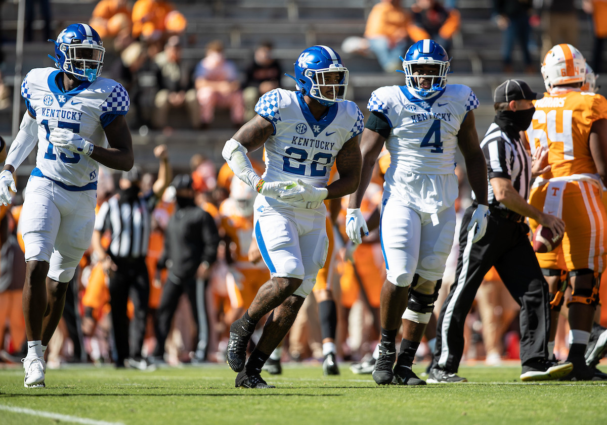 Boogie Watson

UK defeats Tennessee 34-7

Photo By Jacob Noger | UK Football