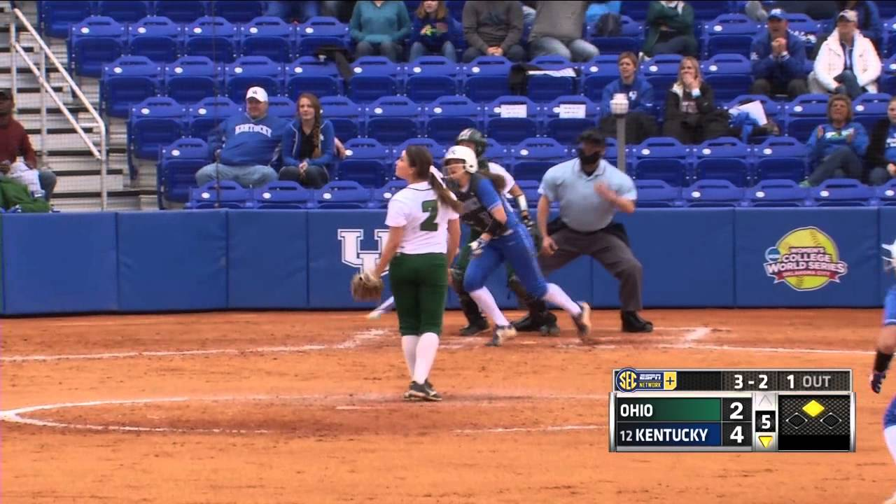 Softball vs Ohio Game 1 Highlights 3-14-15