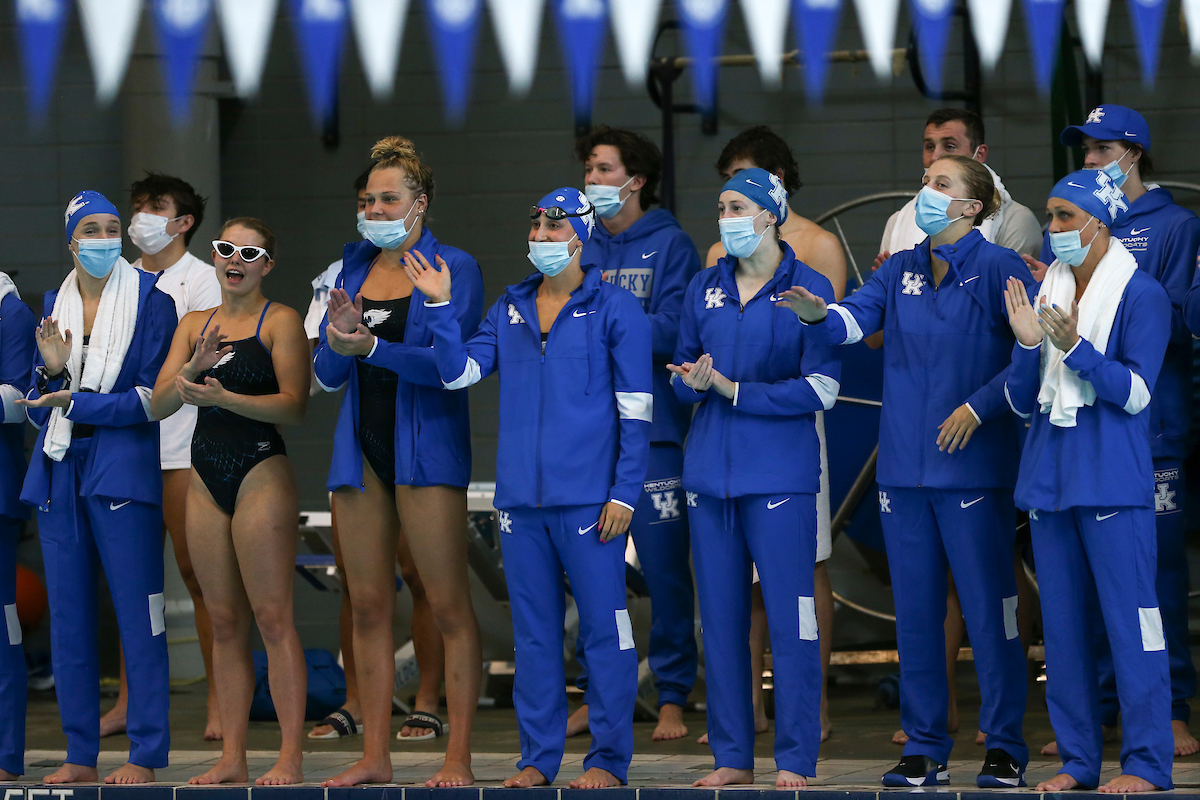 Kentucky Swim and Dive Blue and White meet.

Photo by Grace Bradley | UK Athletics