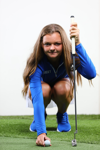 Laney Frye.

UK women's golf photo day.

Photo by Elliott Hess | UK Athletics