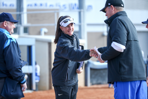 Coach Rachel Lawson.

Kentucky defeats Buffalo 7-0.

Photo by Sarah Caputi | UK Athletics