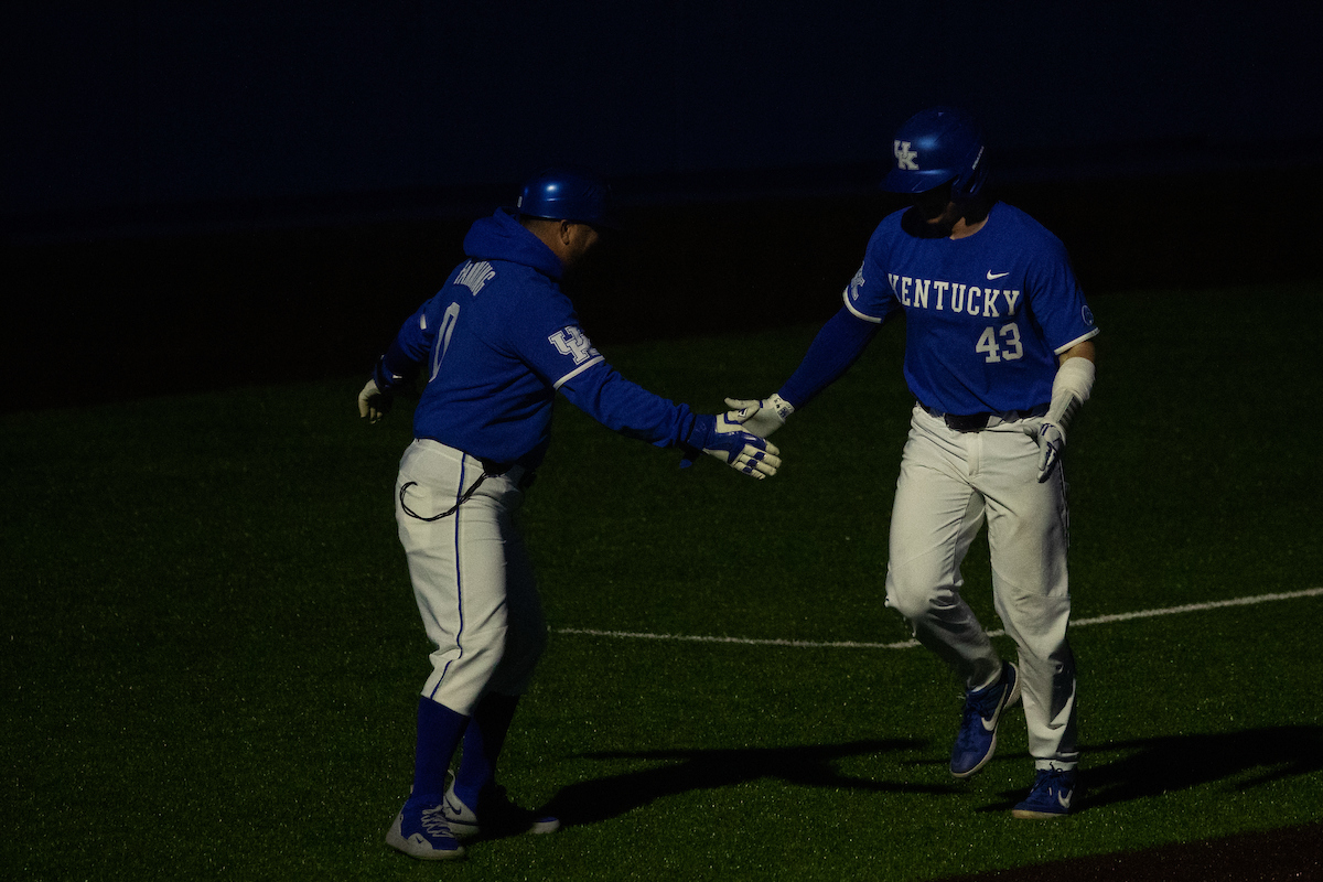 Kentucky Wildcats Breydon Daniel (43)

Kentucky baseball defeats Xavier 16-3.

Photo by Mark Mahan | UK Athletics