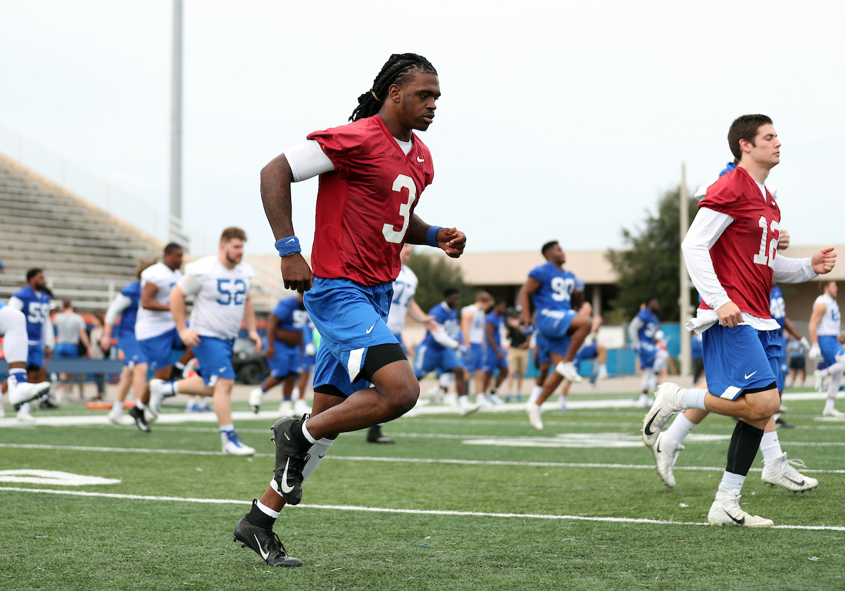 Bowl Practice Day 1.

Photo by Britney Howard  | UK Athletics