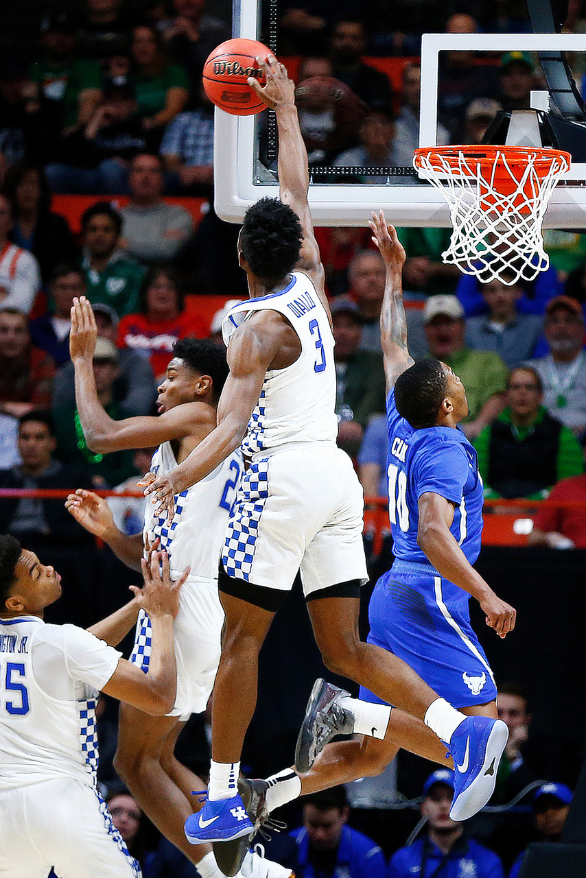 Hamidou Diallo.

The University of Kentucky men's basketball team beat Buffalo 95-75 in the second round of the NCAA Tournament at Taco Bell Arena in Boise, ID.

Photo by Chet White | UK Athletics