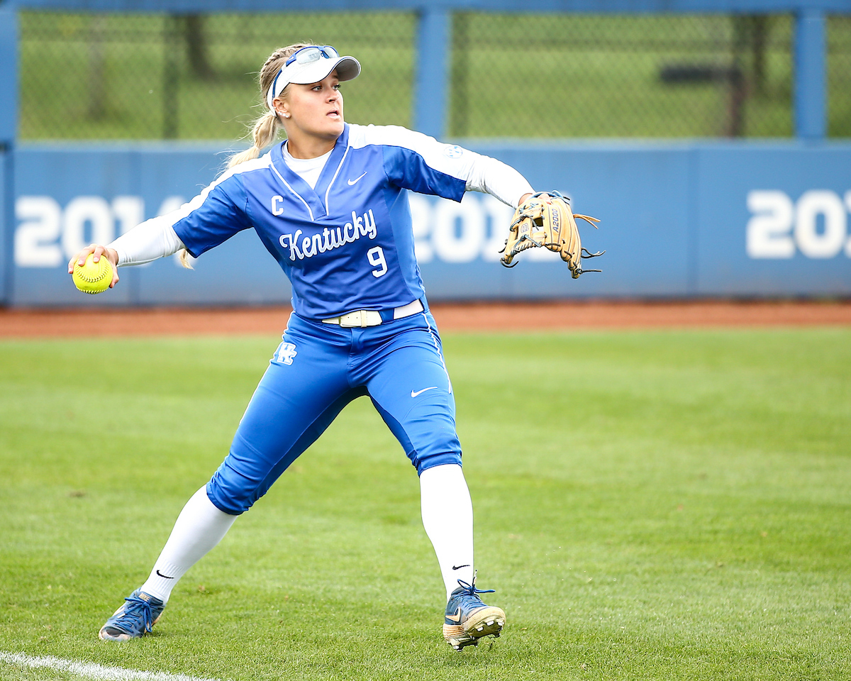 Lauren Johnson. 

Kentucky loses to LSU 10-7. 

Photo by Eddie Justice | UK Athletics
