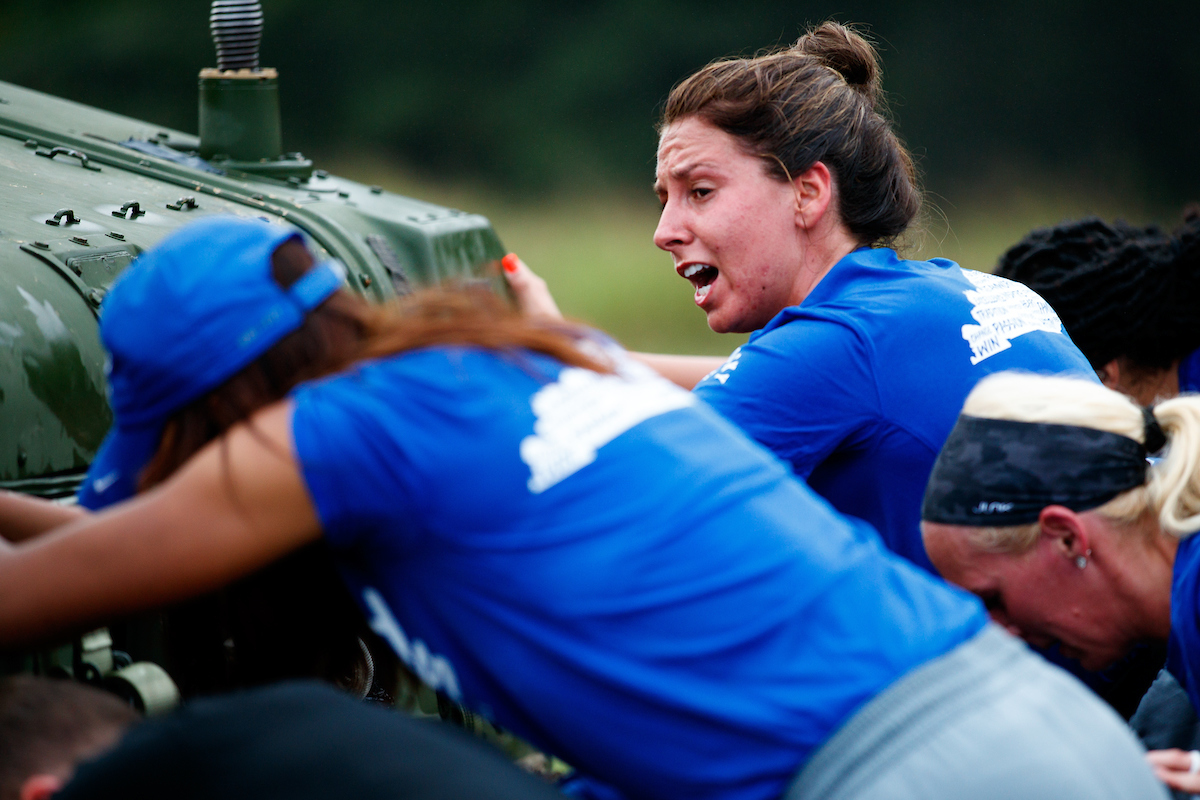 Blair Green.

Kentucky Women’s Basketball team bonding trip to Fort Campbell.

Photo by Eddie Justice | UK Athletics