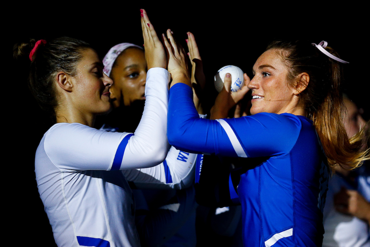 Gabby Curry.

UK Volleyball falls to Georgia 2-3. 

Photo by Isaac Janssen | UK Athletics