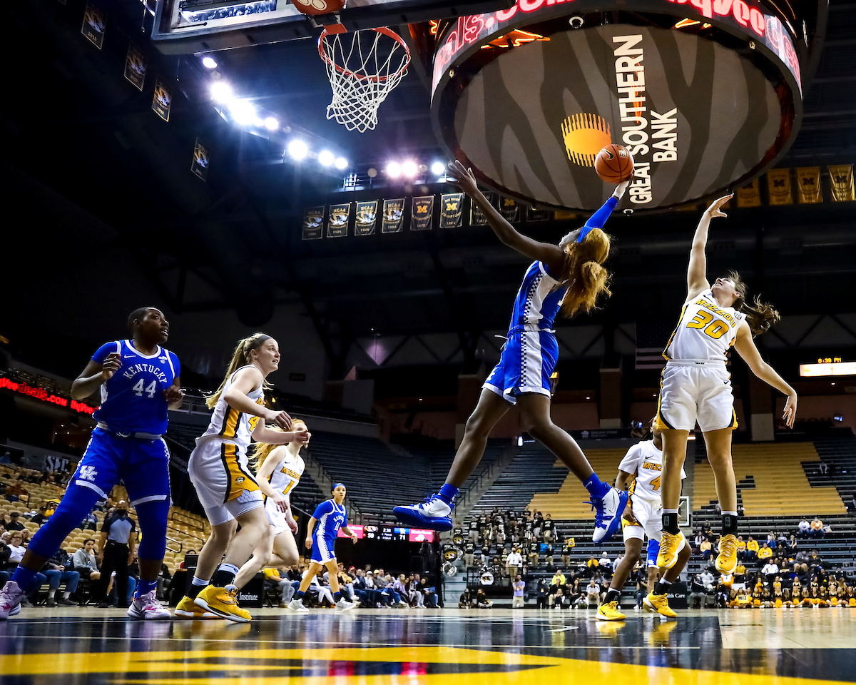 Rhyne Howard.

Kentucky defeats Missouri 78-63.

Photo by Eddie Justice | UK Athletics