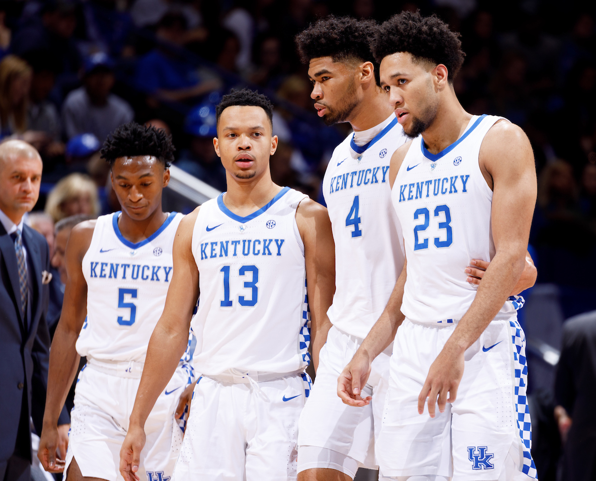 Team.

The University of Kentucky men's basketball team beats Vandy, 56-47. 


Photo by Elliott Hess | UK Athletics