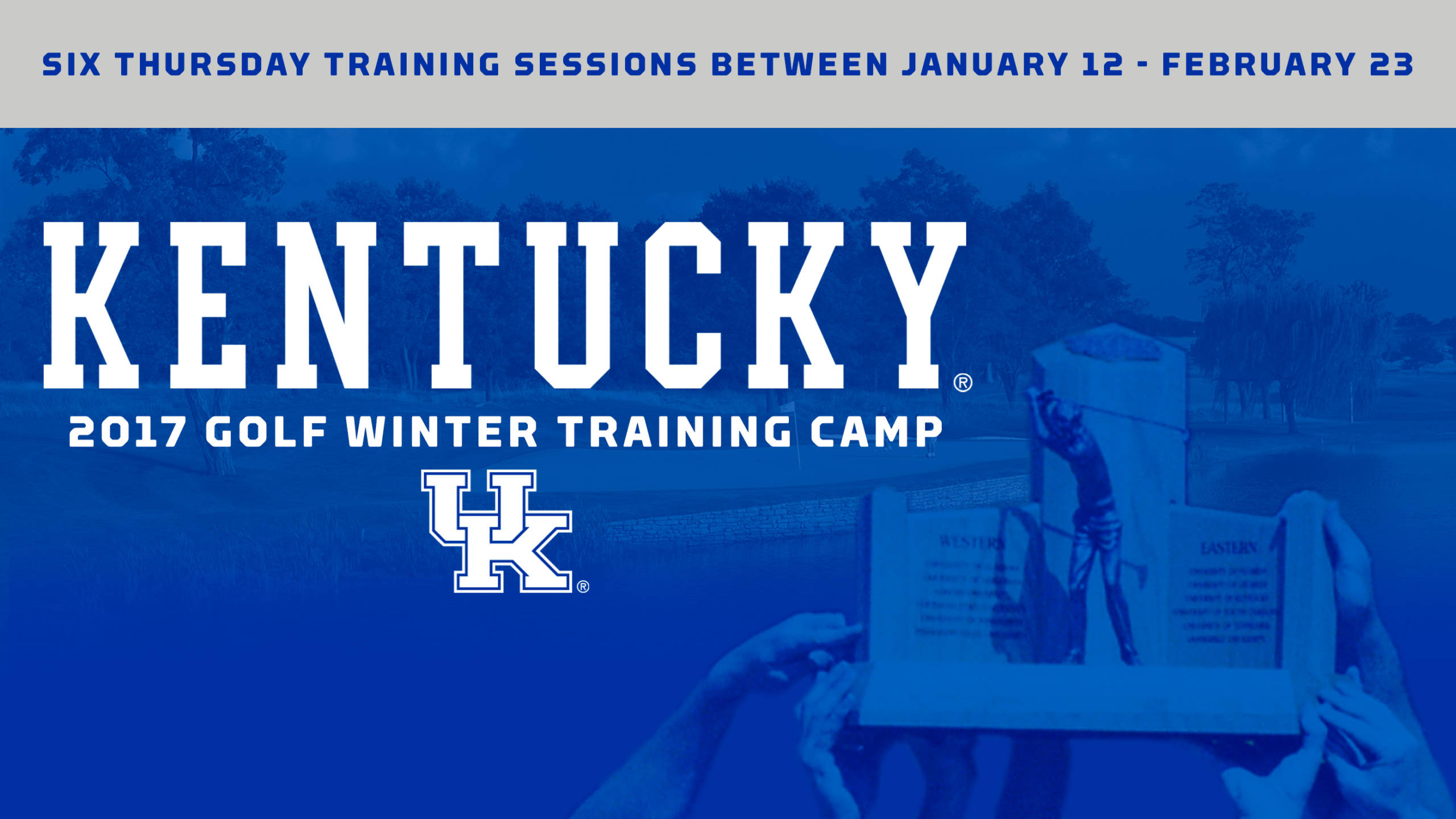 2017 Kentucky Men's Golf Winter Training Camp