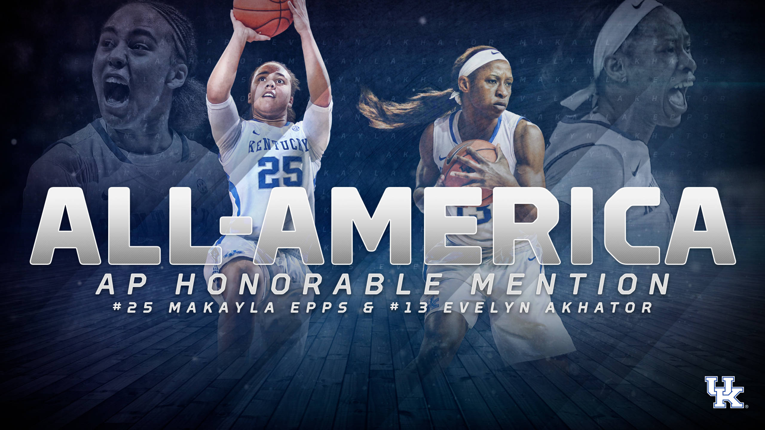 Makayla Epps, Evelyn Akhator Named AP All-America Honorable Mention