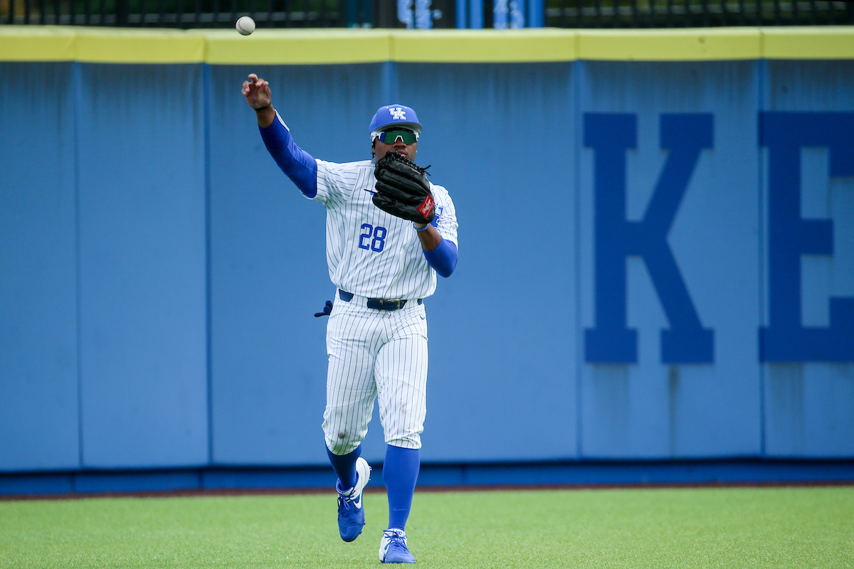 Oraj Anu.

Kentucky defeats Dayton 14 - 3.

Photo by Sarah Caputi | UK Athletics