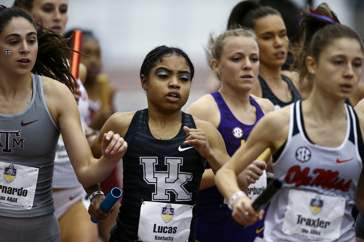 Nami Wilson.

2020 SEC Indoors day one.

Photo by Chet White | UK Athletics