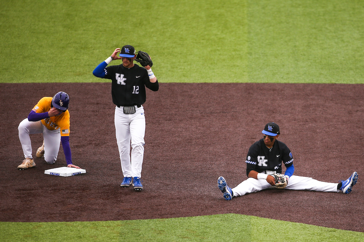 Chase Estep, Ryan Ritter.

Kentucky beats LSU, 13-4.

Photo by Grace Bradley | UK Athletics