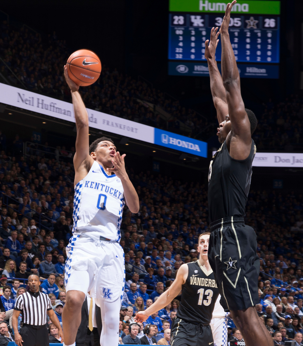 Quade Green.

The University of Kentucky men's basketball team beats Vanderbilt 83-81 on Tuesday, January 30, 2018 at Rupp Arena in Lexington, Ky.


Photos by Mark Cornelison | UK Athletics
