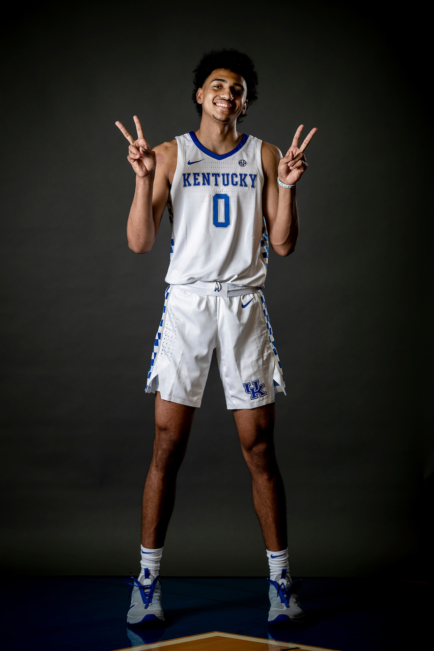 Jacob Toppin.

Menâ??s basketball photo day.

Photos by Chet White | UK Athletics