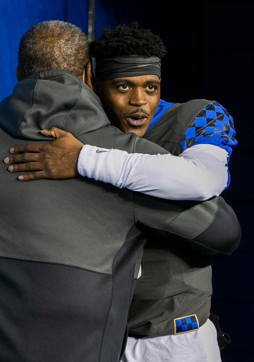 Terry Wilson. 

Kentucky beats South Carolina, 41-18. 

Photo By Barry Westerman | UK Athletics