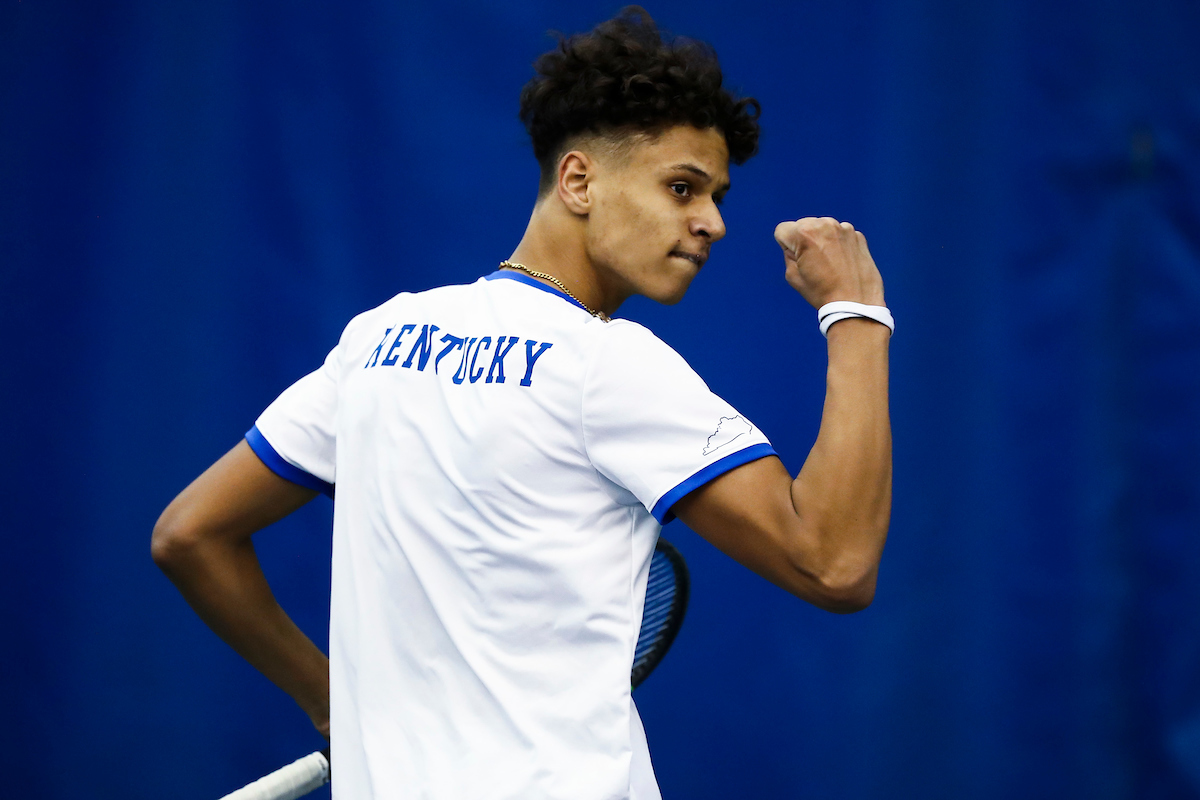 Gabriel Diallo.

Kentucky beat Memphis 4-1.

Photo by Chet White | UK Athletics