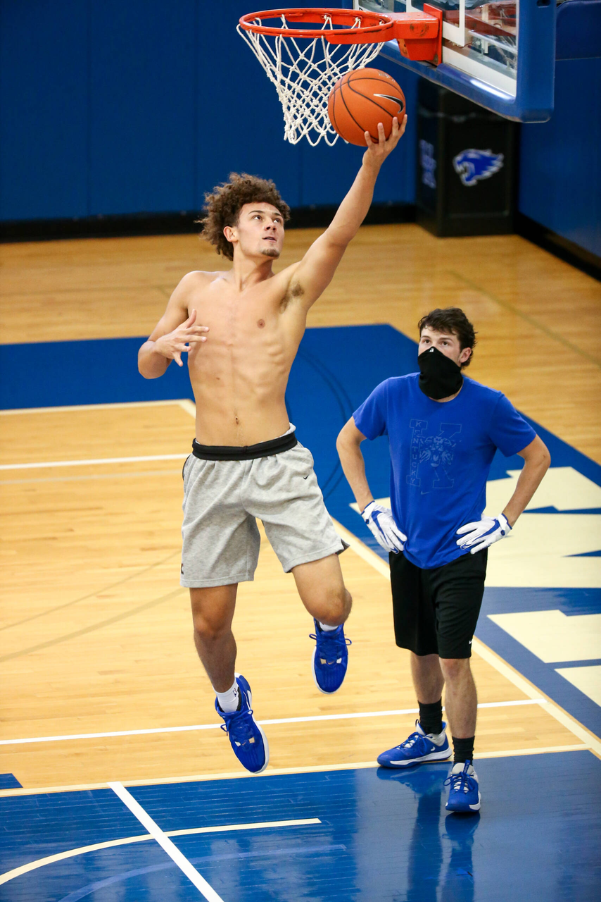Devin Askew. 

Kentucky MBB Practice. 

Photo by Eddie Justice | UK Athletics