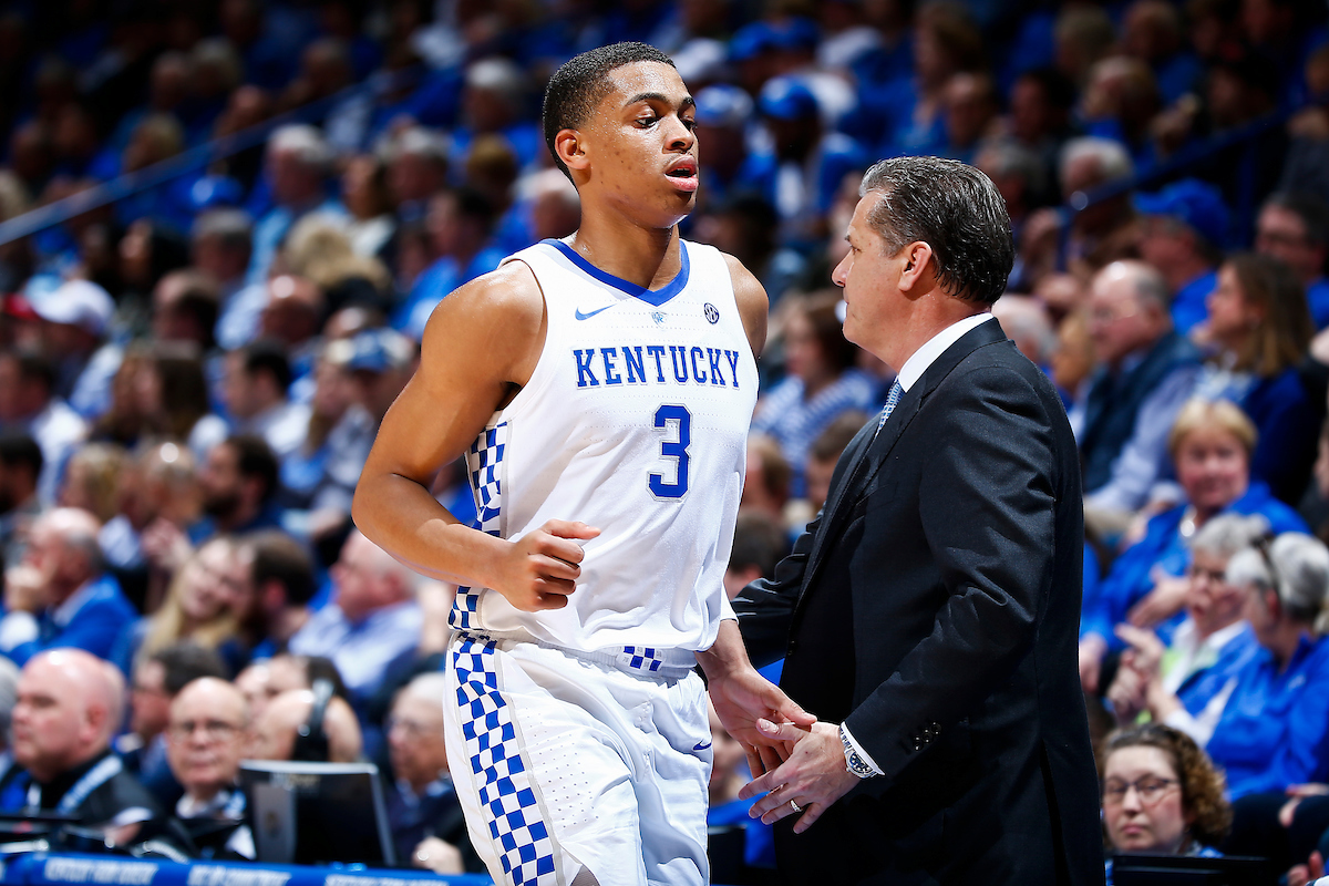 Keldon Johnson.

The University of Kentucky men's basketball team beats South Carolina 76-48.

Photo by Chet White| UK Athletics