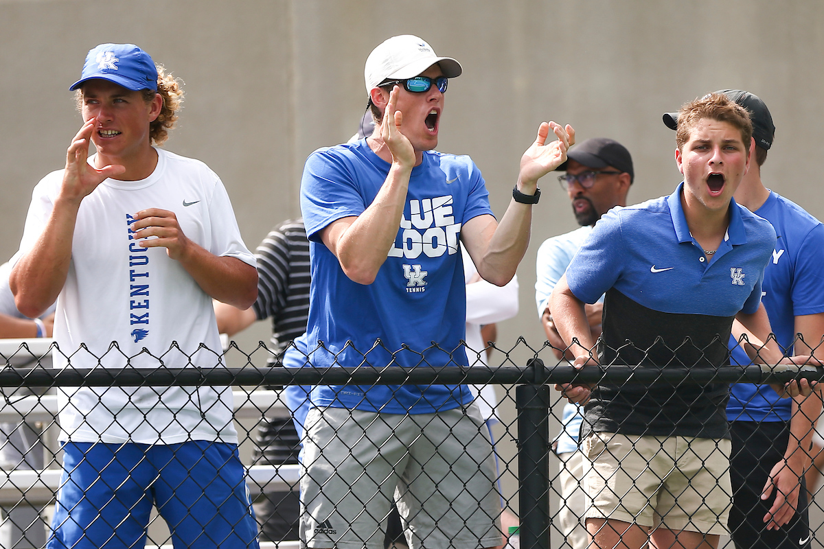 Liam Draxl, Fans.

Kentucky defeats Wake Forest 4-2 in NCAA Tournament Sweet Sixteen.

Photo by Grace Bradley | UK Athletics