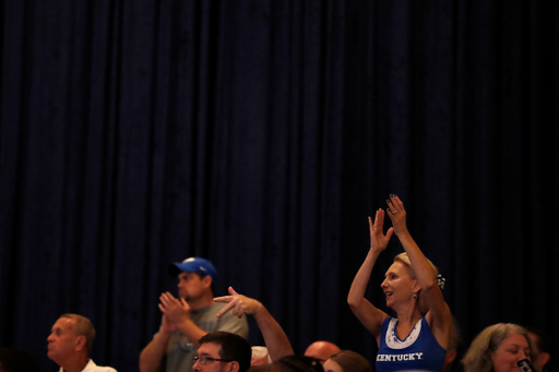 Fans.

The University of Kentucky men's basketball team beat Toronto United 93-60 at the Atlantis Imperial Arena in Paradise Island, Bahamas, on Sunday, August 12, 2018.

Photo by Chet White | UK Athletics