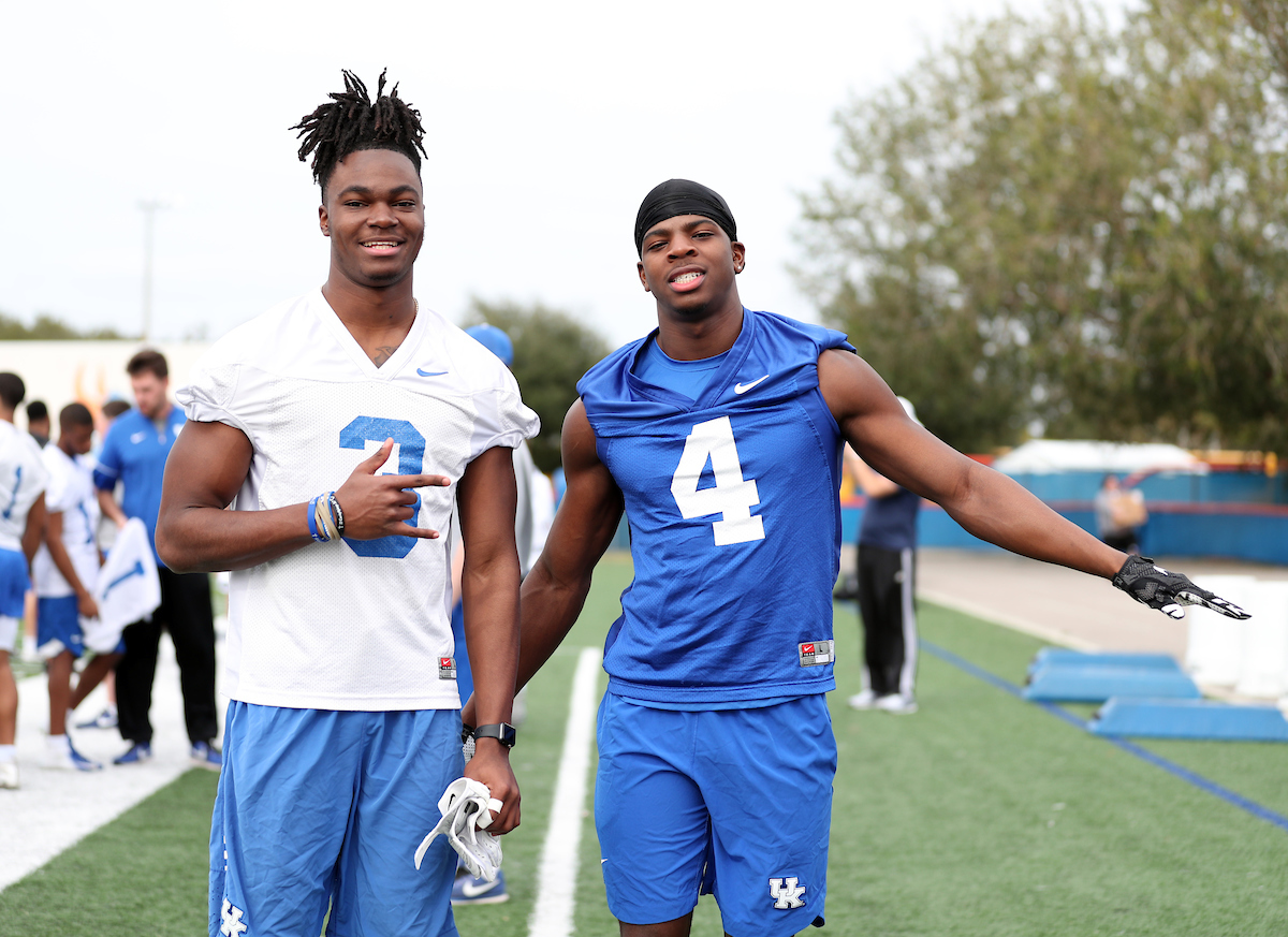 Bowl Practice Day 1.

Photo by Britney Howard  | UK Athletics