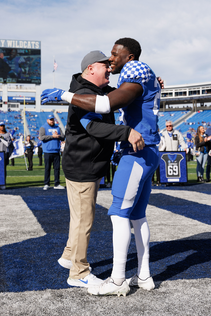 Yusuf Corker.

Kentucky beat New Mexico State 56-16.

Photo by Elliott Hess | UK Athletics