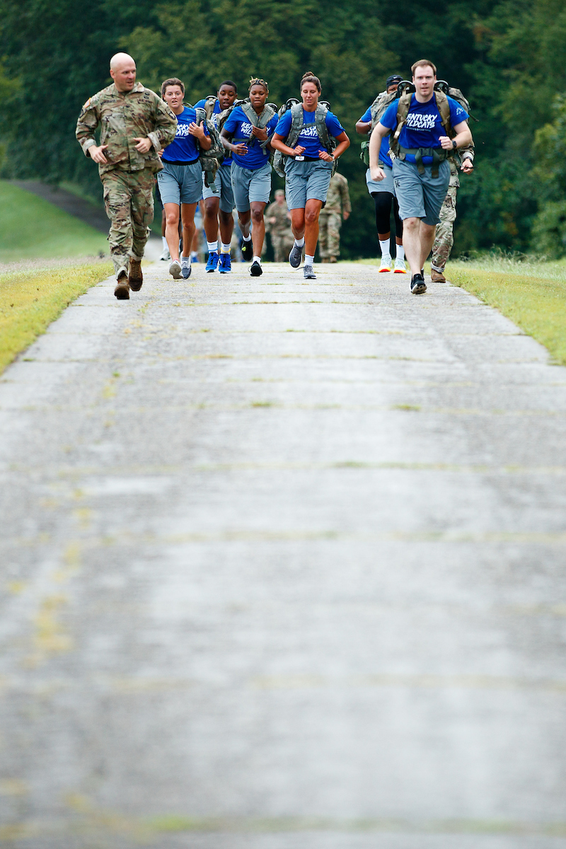 Team.

Kentucky Women’s Basketball team bonding trip to Fort Campbell.

Photo by Eddie Justice | UK Athletics