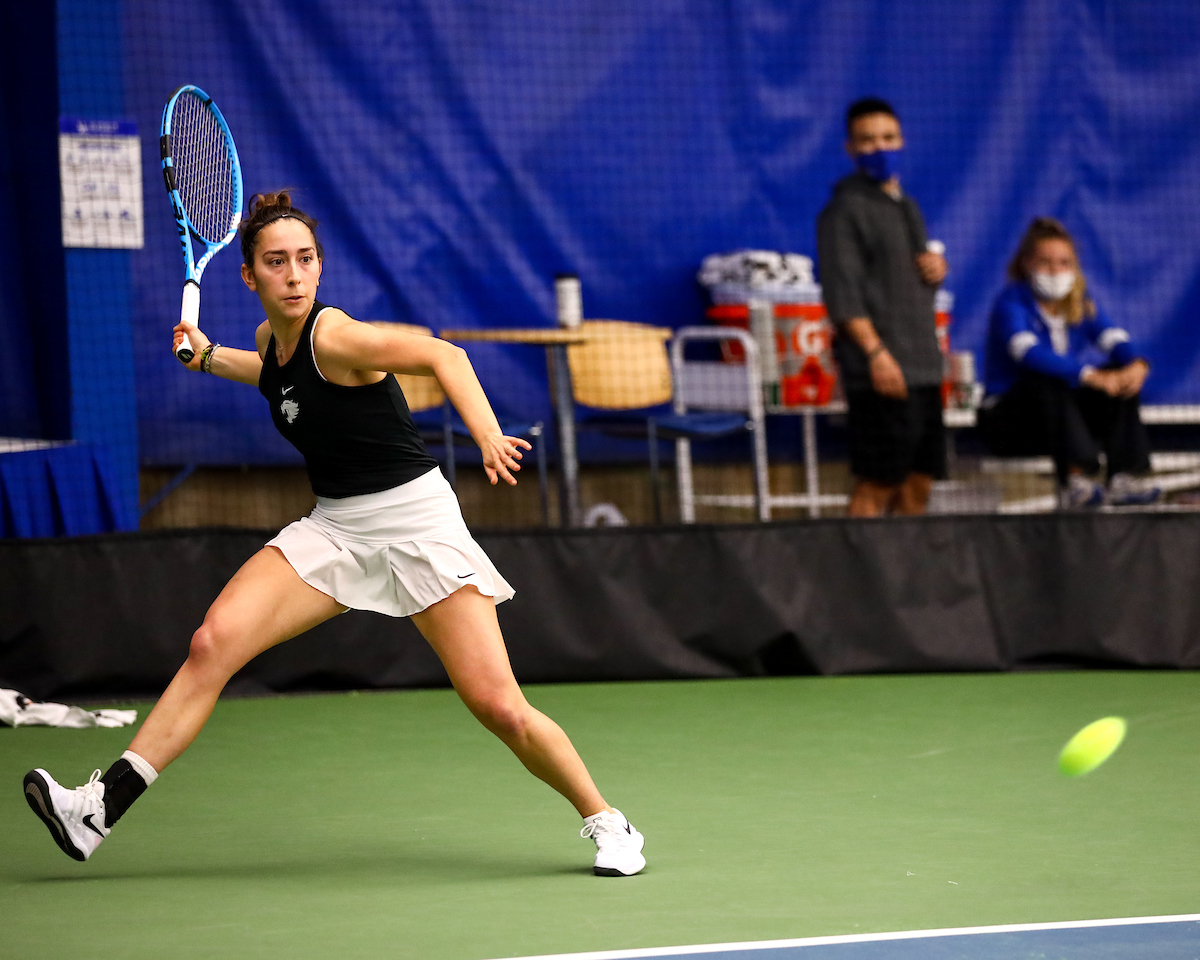 Maialen Morante. 

Kentucky beats Miami 7-0.

Photo by Eddie Justice | UK Athletics