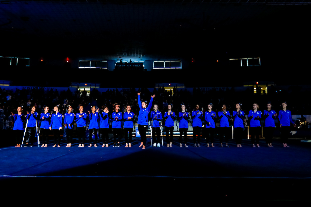 Intro.

Kentucky gymnastics loses to Florida.

Photo by Tommy Quarles | UK Athletics