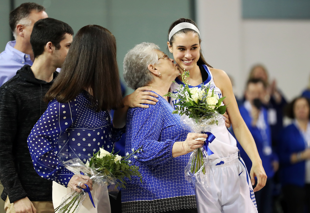Maci Morris

The UK Women's Basketball team beat LSU on Senior Day on Sunday, February 24, 2019.

Photo by Britney Howard | UK Athletics