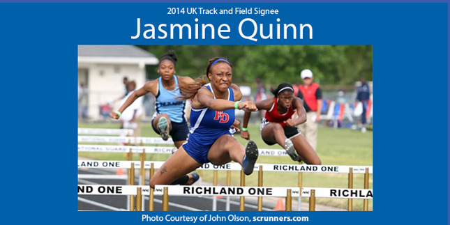 UK Track and Field adds Jasmine Quinn to Signing Class