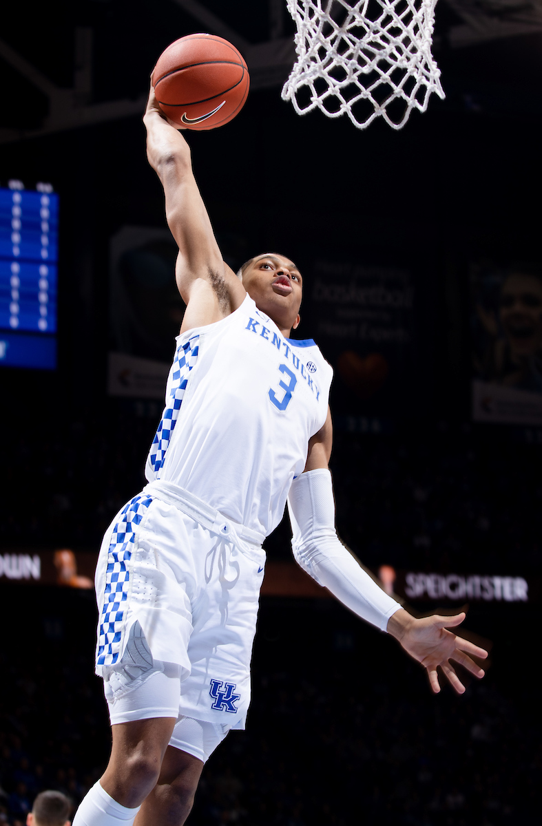 KELDON JOHNSON.

Kentucky beat Tennessee State, 77-62.


Photo by Elliott Hess | UK Athletics