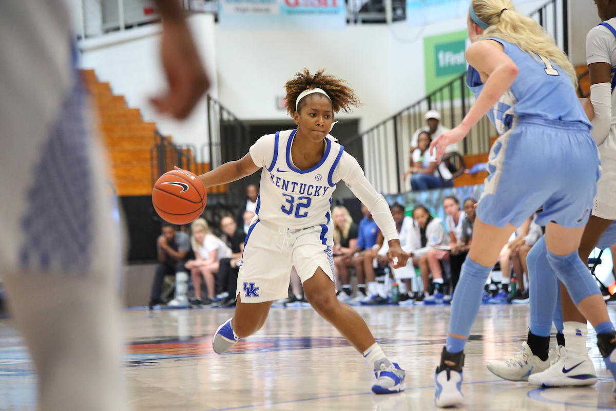 Game Three - Kentucky vs. UNC

The women's basketball team travels to Saint Thomas to compete in the 2018 Paradise Jam Tournament from November 22nd-24th at the University of the Virgin Islands.

Photos by Noah J. Richter | UK Athletics