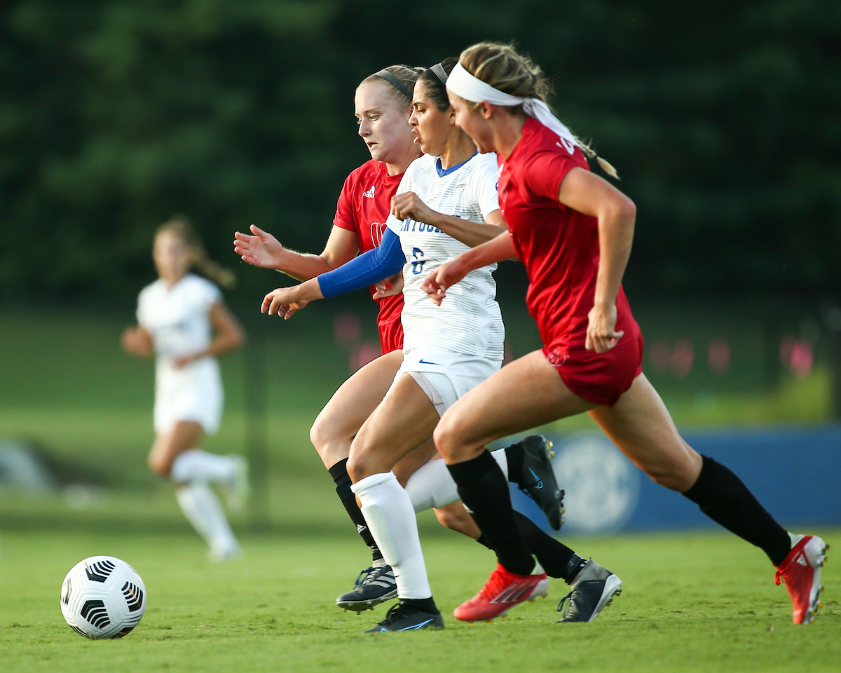 Miranda Jimenez.

Kentucky beats Louisiana Lafayette 5-0.

Photo by Grace Bradley | UK Athletics
