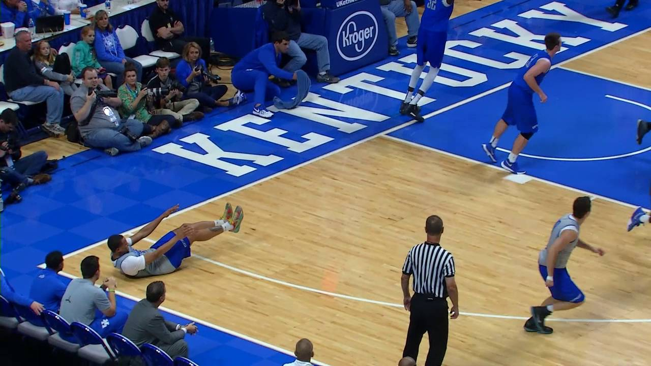 MBB: Blue and White Scrimmage Highlights