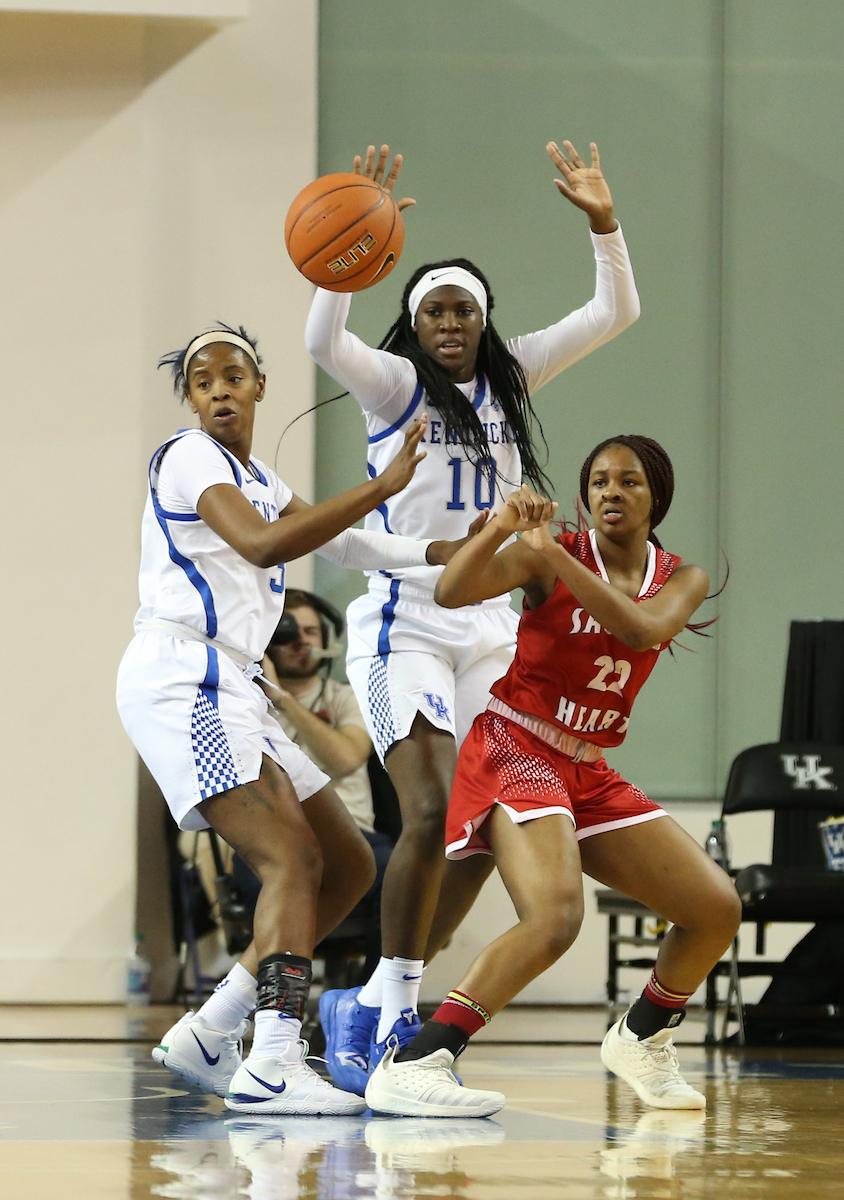 Rhyne Howard. 

UK beats to Sacred Heart University 71-43. 


Photo By Barry Westerman | UK Athletics