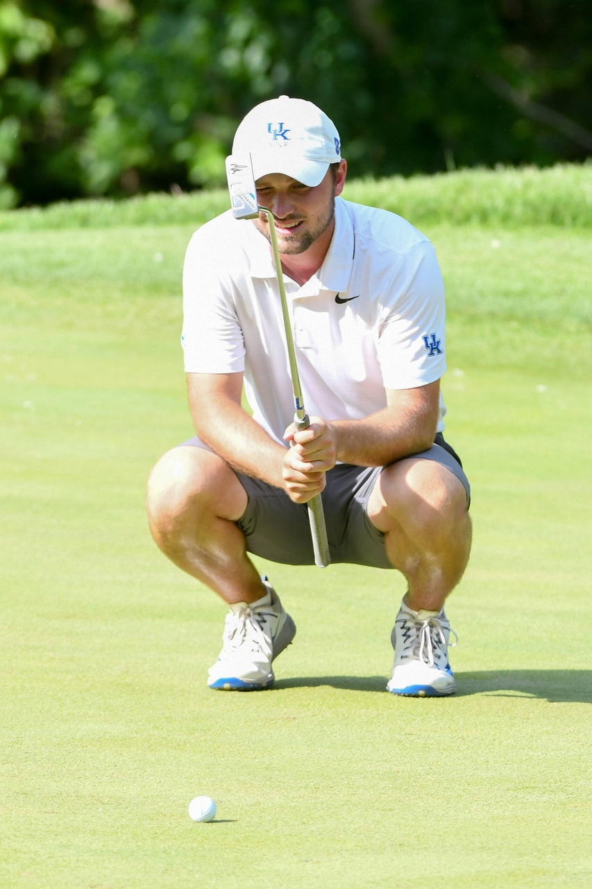 Chip McDaniel at the 2018 NCAA Men's Golf National Championship.