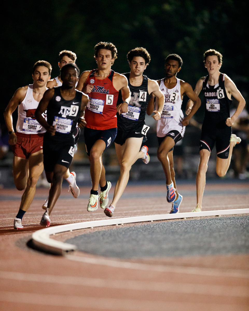 Alex Justus.

SEC Outdoor Track and Field Championships Day 1.

Photo by Elliott Hess | UK Athletics