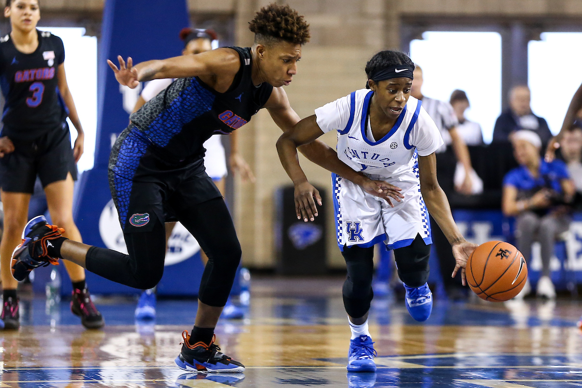 Chasity Patterson. 

Kentucky fell to Florida 70 - 62. 

Photo by Eddie Justice | UK Athletics